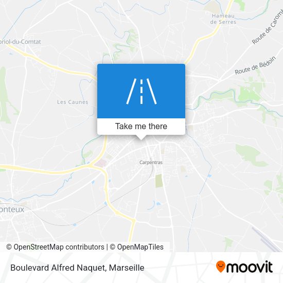 Boulevard Alfred Naquet map