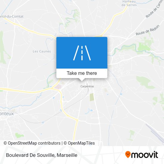 Boulevard De Souville map