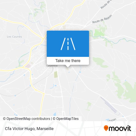 Cfa Victor Hugo map