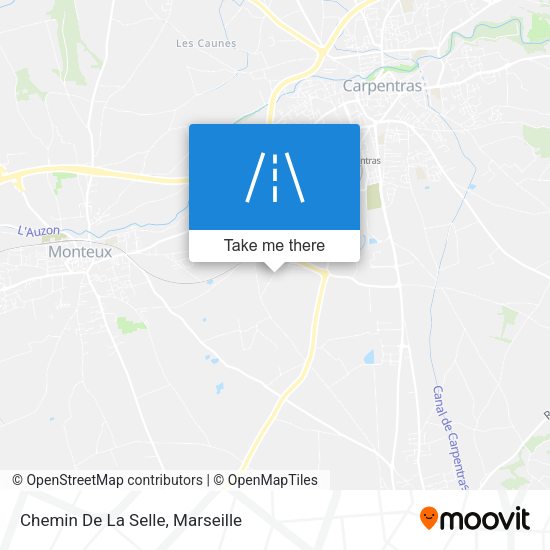 Chemin De La Selle map