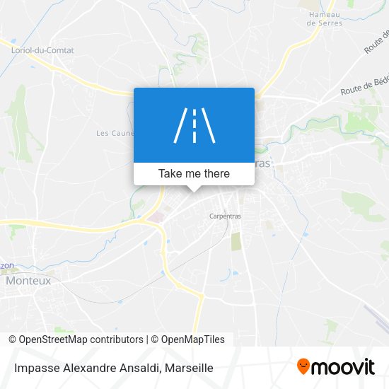 Impasse Alexandre Ansaldi map