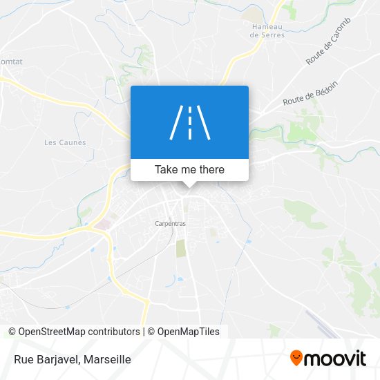 Rue Barjavel map
