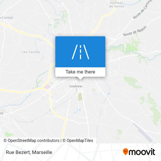 Rue Bezert map