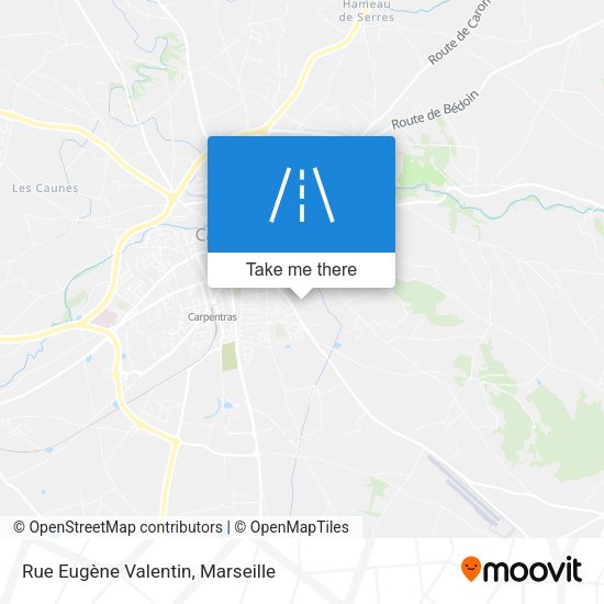 Rue Eugène Valentin map