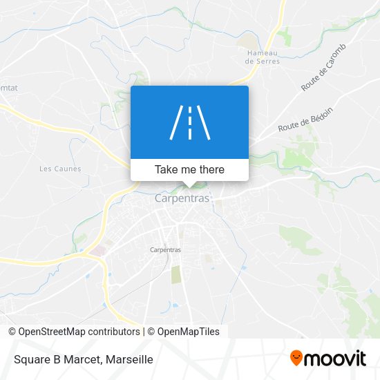 Square B Marcet map
