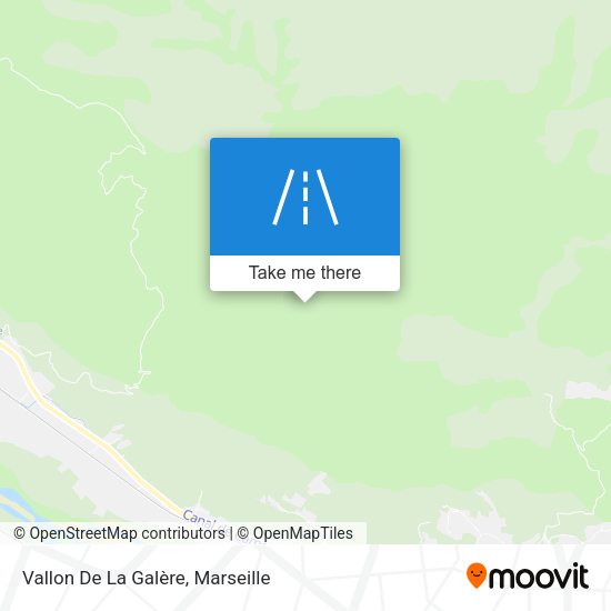 Vallon De La Galère map