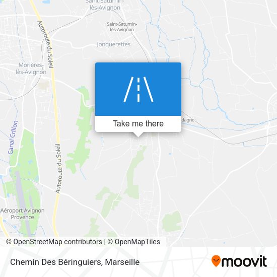 Chemin Des Béringuiers map