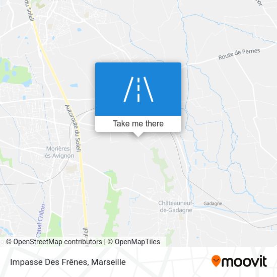 Impasse Des Frênes map