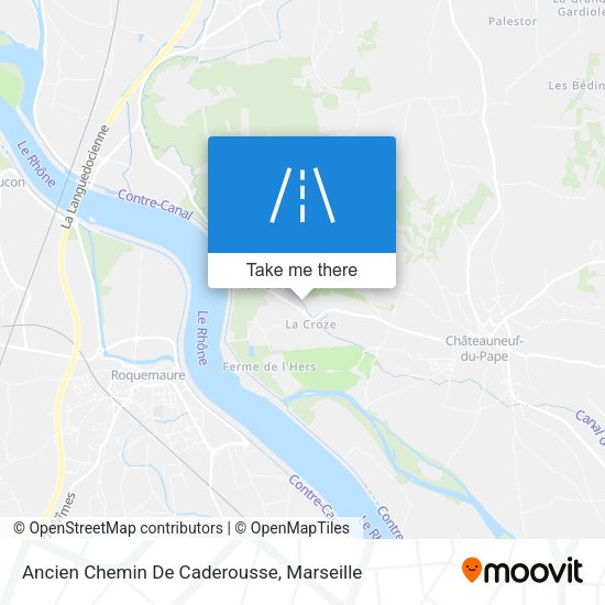 Ancien Chemin De Caderousse map