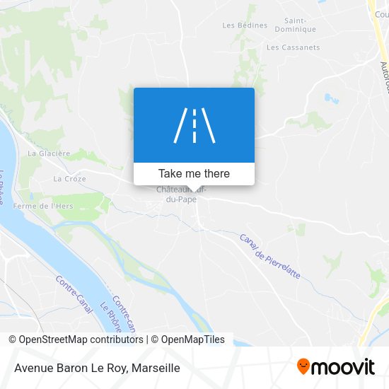 Avenue Baron Le Roy map