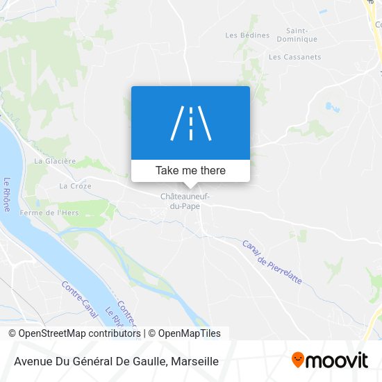 Avenue Du Général De Gaulle map