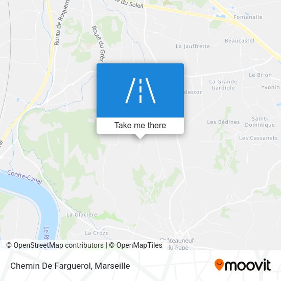 Chemin De Farguerol map