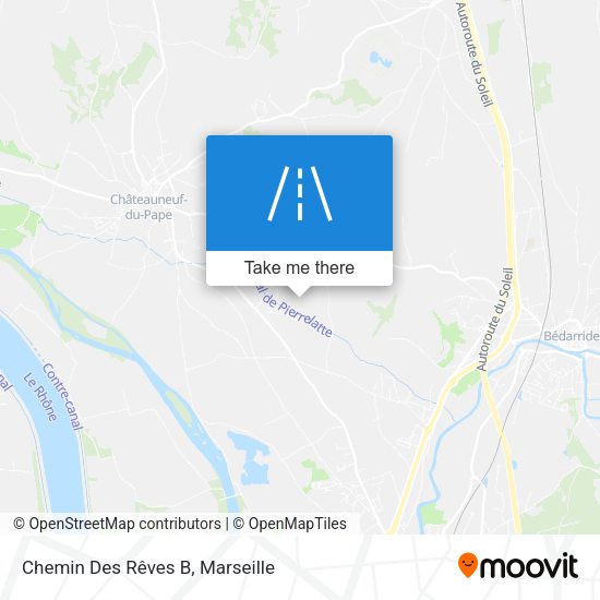 Chemin Des Rêves B map