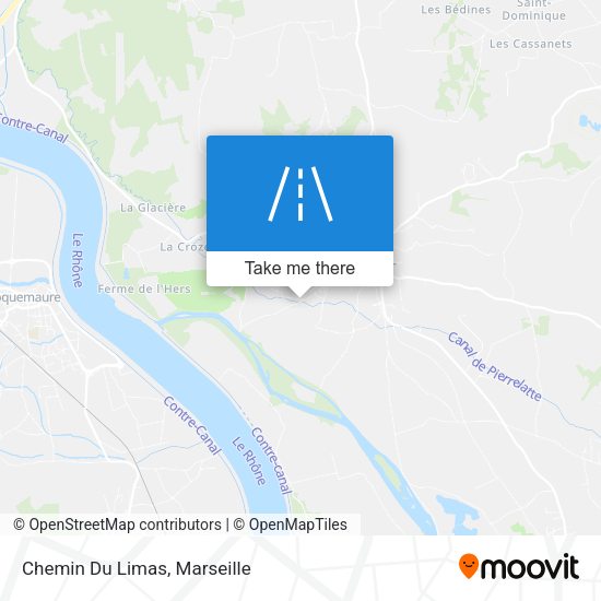 Chemin Du Limas map
