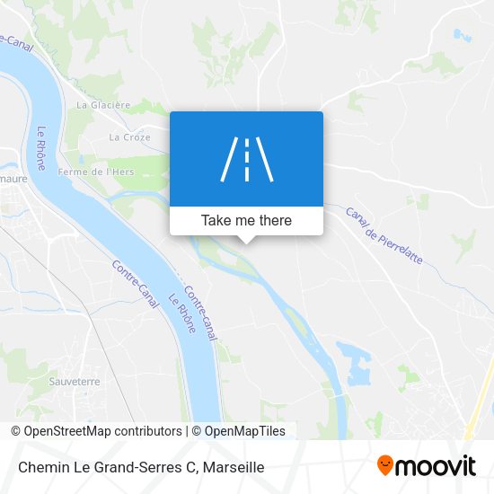 Chemin Le Grand-Serres C map