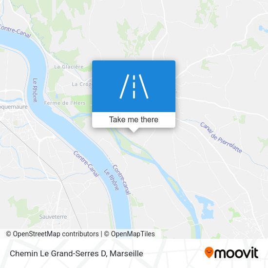Chemin Le Grand-Serres D map