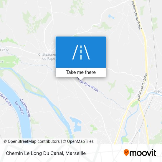 Chemin Le Long Du Canal map
