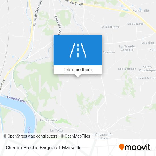 Chemin Proche Farguerol map