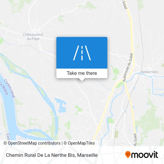 Chemin Rural De La Nerthe Bis map