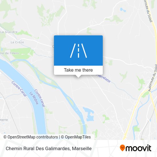 Chemin Rural Des Galimardes map
