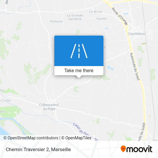 Chemin Traversier 2 map