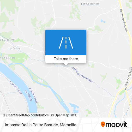 Impasse De La Petite Bastide map