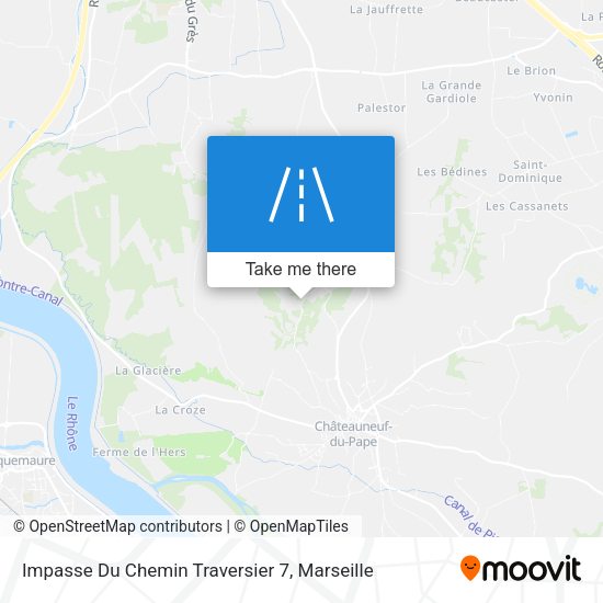 Impasse Du Chemin Traversier 7 map