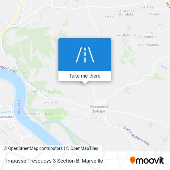 Impasse Tresquoys 3 Section B map