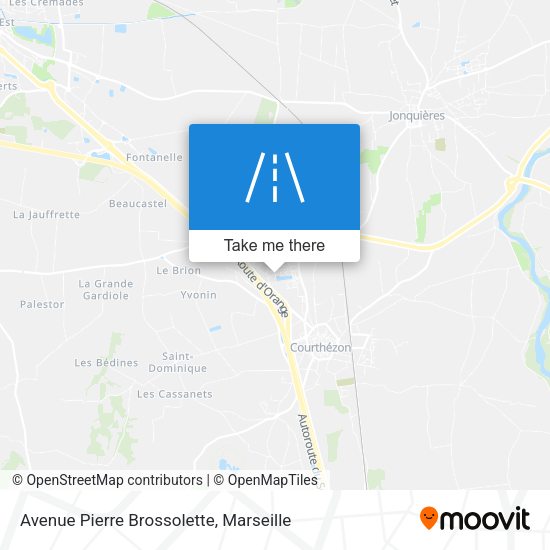 Avenue Pierre Brossolette map