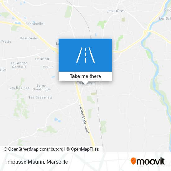 Impasse Maurin map