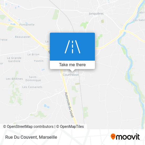 Rue Du Couvent map