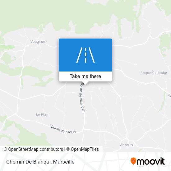 Chemin De Blanqui map
