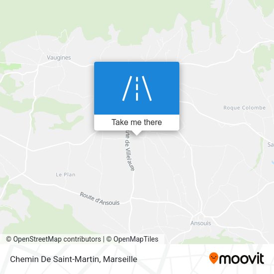 Chemin De Saint-Martin map