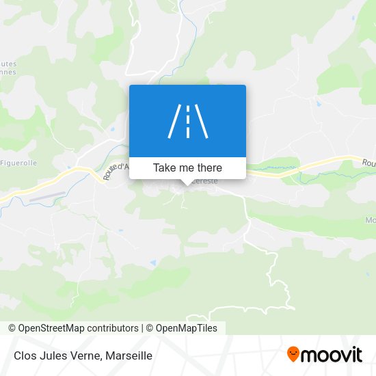 Clos Jules Verne map