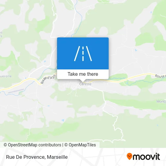 Rue De Provence map