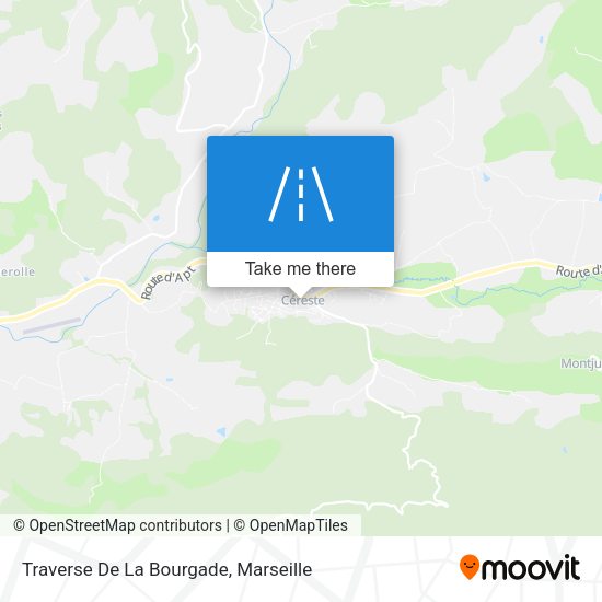 Traverse De La Bourgade map