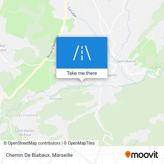 Chemin De Biabaux map
