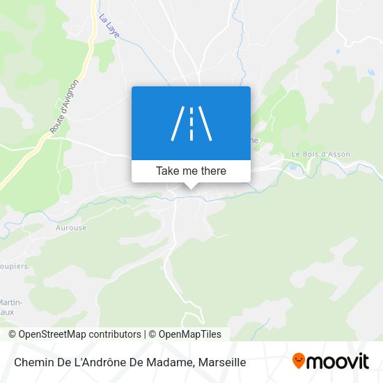 Chemin De L'Andrône De Madame map