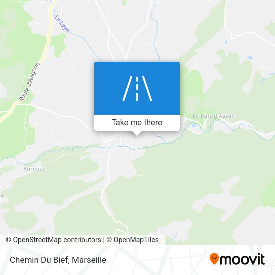 Chemin Du Bief map