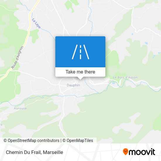 Chemin Du Frail map