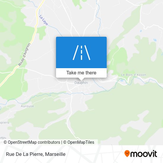Rue De La Pierre map