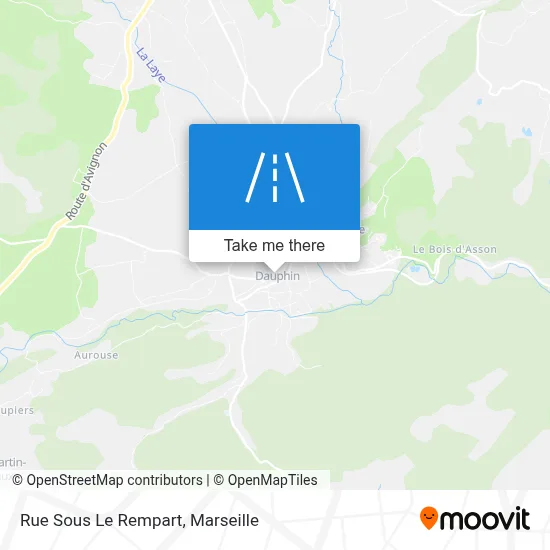 Rue Sous Le Rempart map