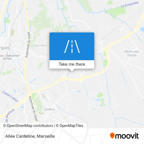 Allée Cardeline map