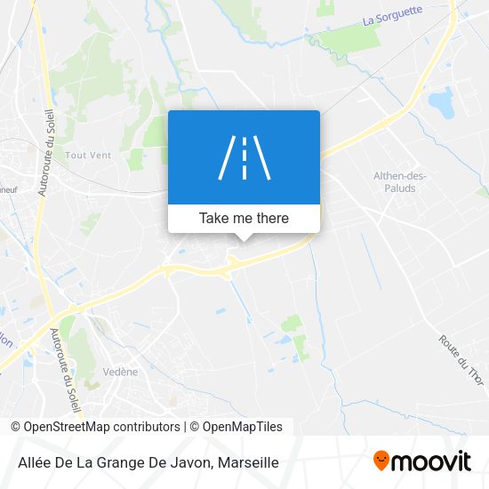 Allée De La Grange De Javon map