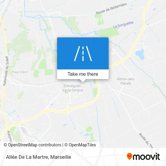 Allée De La Martre map