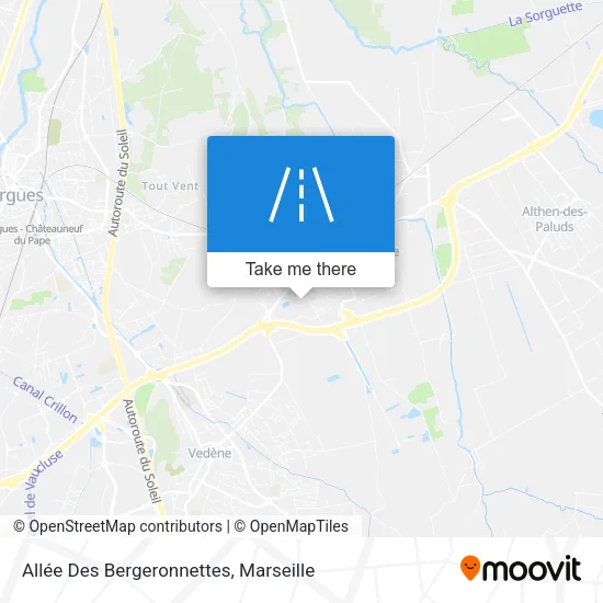 Allée Des Bergeronnettes map
