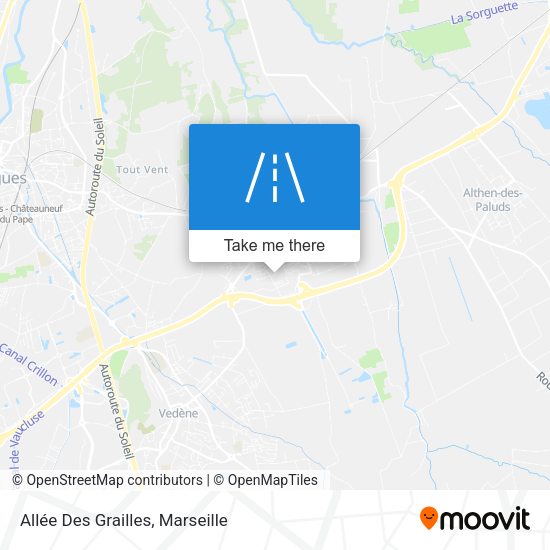 Allée Des Grailles map