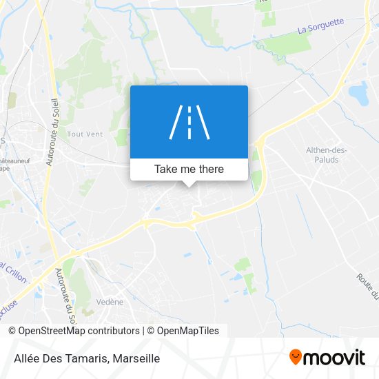 Allée Des Tamaris map