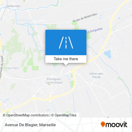 Avenue De Blagier map