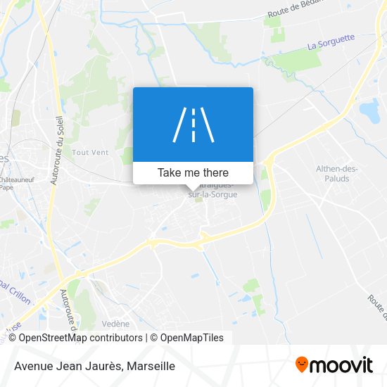 Avenue Jean Jaurès map